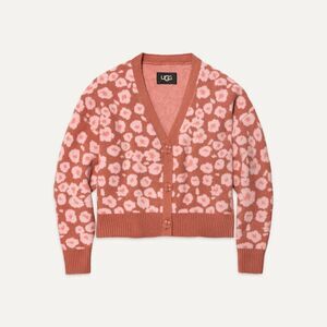 NWT-UGG- Shaina Cardigan-amber rose- size Medium